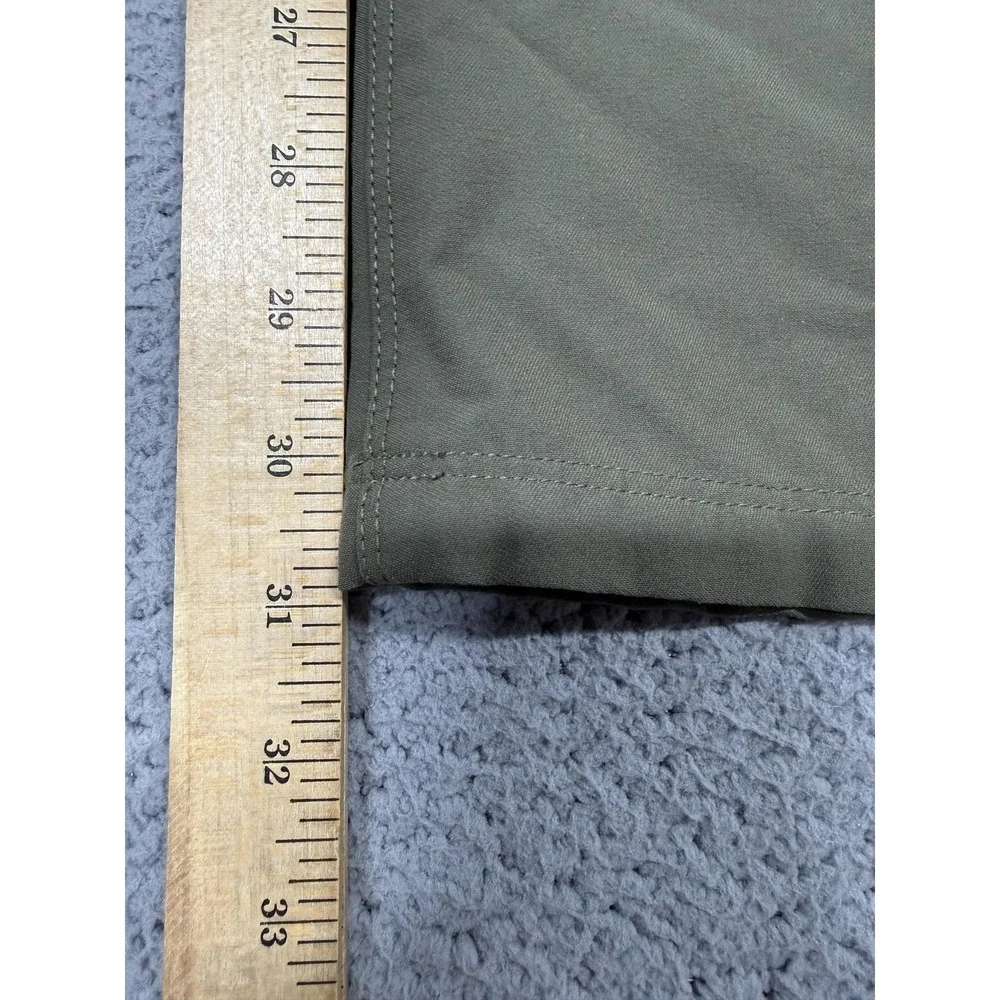 The North Face Pants Mens 30x31 Green Nylon Stretch Outdoor Hiking Chino Casual